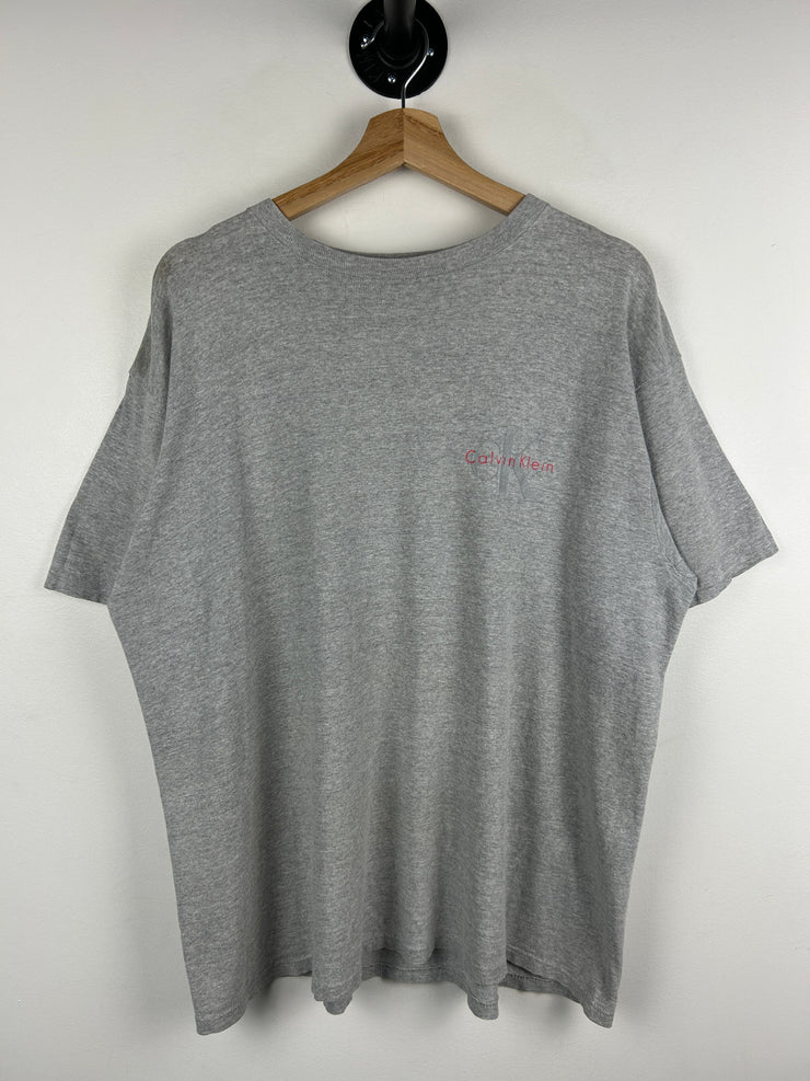 Vintage 90s Calvin Klein Grey Tee