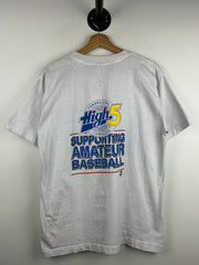 Vintage 90s MLB Ravens Toronto Blue Jays World Series Champions White Tee