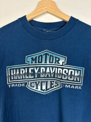 Vintage 1998 Harley Davidson New York Blue Tee