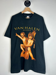 Vintage 90's Van Halen Balance Tour Black Tee