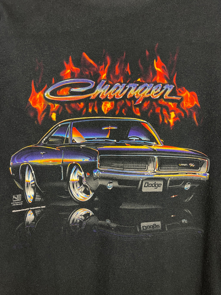 Vintage Dodge Charger Black Tee
