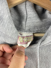 Vintage Pro Weave UCONN Spellout Grey Hoodie