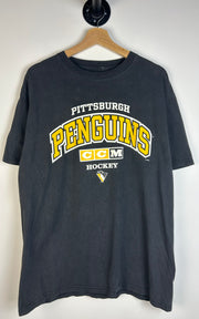 Vintage 90's CCM Pittsburgh Penguins Black Tee