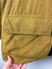 Vintage 50s Bullseye Bill Water Repellent True Vintage Brown Canvas Hunting Jacket