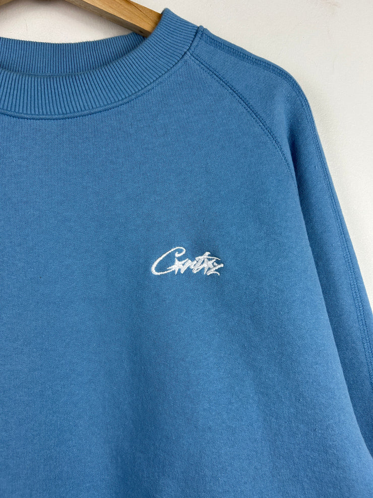 Corteiz HMP V2 Baby Blue Crewneck