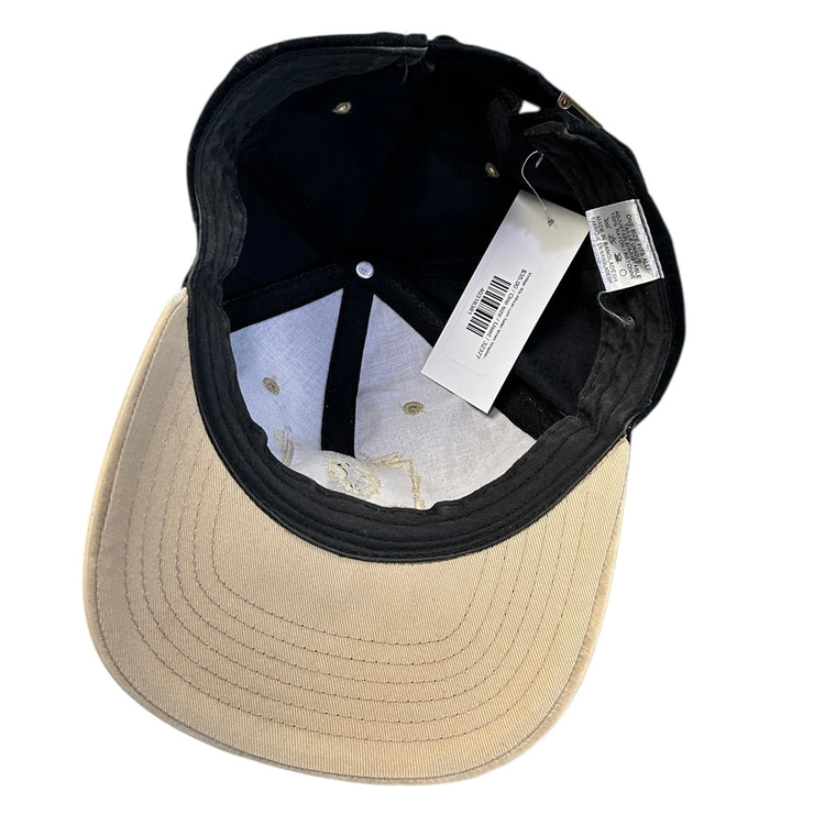 Vintage 90s African Lion Safari Velvet Strapback Hat
