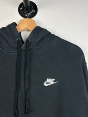 Vintage Nike Swoosh Spellout Black Hoodie