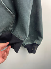 Vintage Carhartt Active Black Hooded Jacket J131 BLK