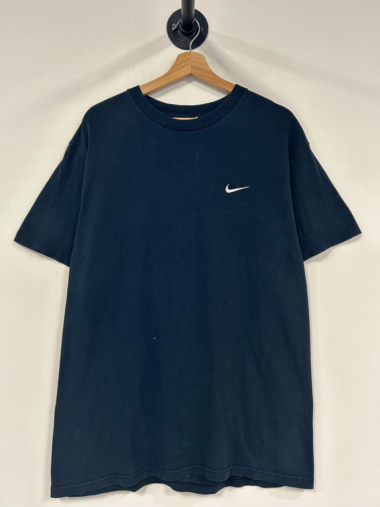 Vintage 90’s Nike Mini Swoosh Navy Tee