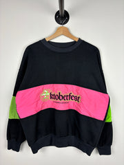 Vintage 80s Oktoberfest Kitchener Waterloo Black Crewneck