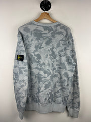 Stone Island Loom Camo Crewneck