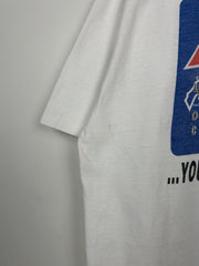 Vintage 90s NFL Buffalo Bills Credit Card White Tee