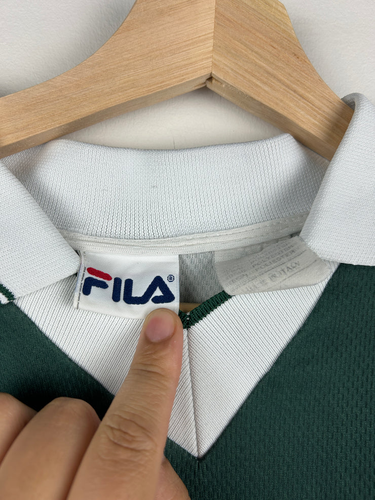 Vintage 90s Fila Woodstock Stallions Green Soccer Jersey