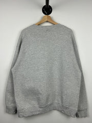 Vintage 90s Nutmeg Blank Grey Crewneck