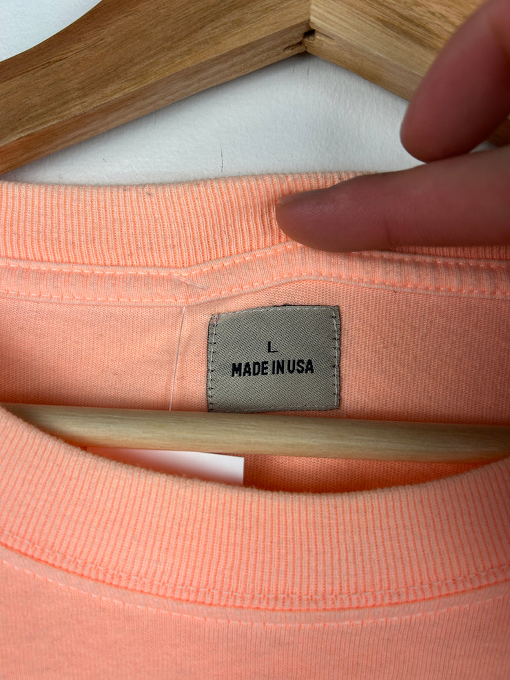 Adidas Yeezy Calabasas Neon Orange Long Sleeve
