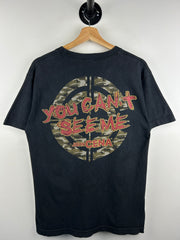 Vintage WWE John Cena You Cant See Me Black Tee