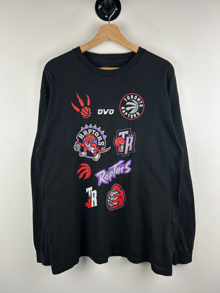 OVO x Toronto Raptors Black Long Sleeve