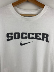 Vintage Nike Soccer White Tee