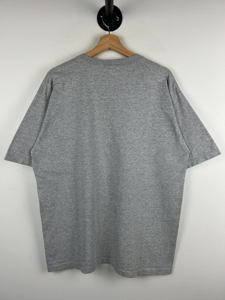 Vintage 90s Tommy Hilfiger Big Flag Grey Tee