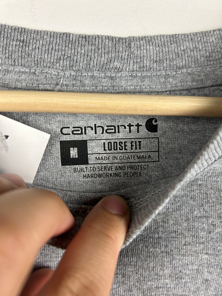 Vintage Carhartt Grey Pocket Long Sleeve