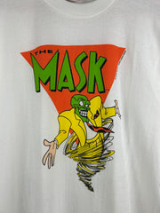 Vintage 90s The Mask Cinnamon Toast Crunch Movie Promo White Tee