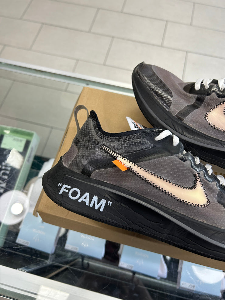 Nike Zoom Fly Off White Black Silver