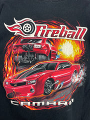 Vintage Chevrolet Camaro Fireball Black Tee