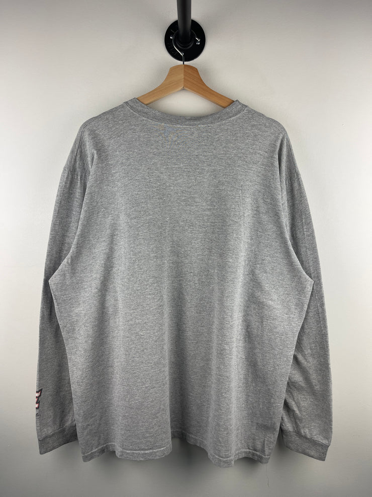 Vintage Nascar Dale Earnhardt Goodwrench Grey Long Sleeve