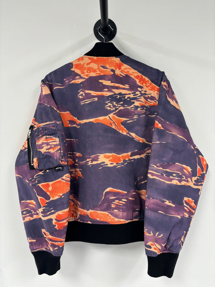 Stussy Tigris Canvas Bomber Jacket