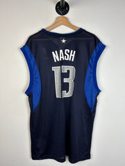 Vintage Y2K Reebok Dallas Mavericks Nash Navy Basketball Jersey