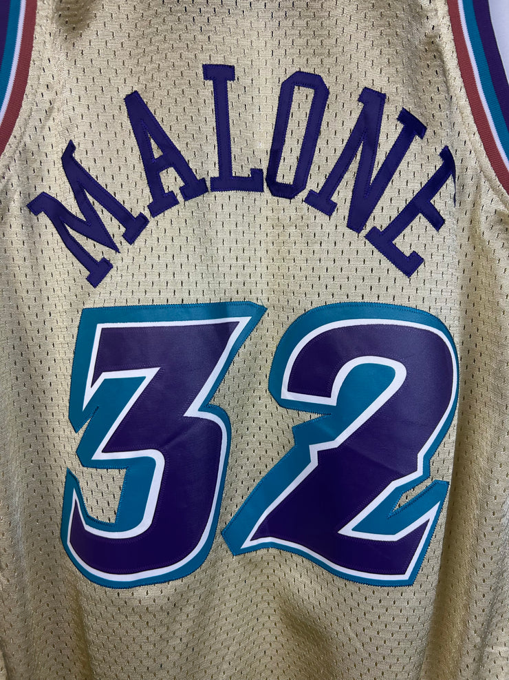 Vintage Y2K Mitchell & Ness Karl Malone Utah Jazz Jersey