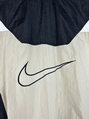 Vintage 90's Nike Swoosh Black & Grey Windbreaker