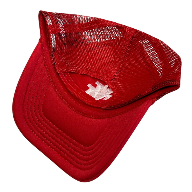 Studio 1999 LA Red Trucker Hat
