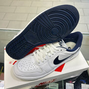 Jordan 1 Low Metallic Navy 85'