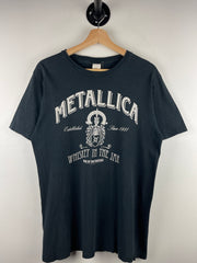 Vintage 2006 Metallica Whiskey In The Jar Black Tee