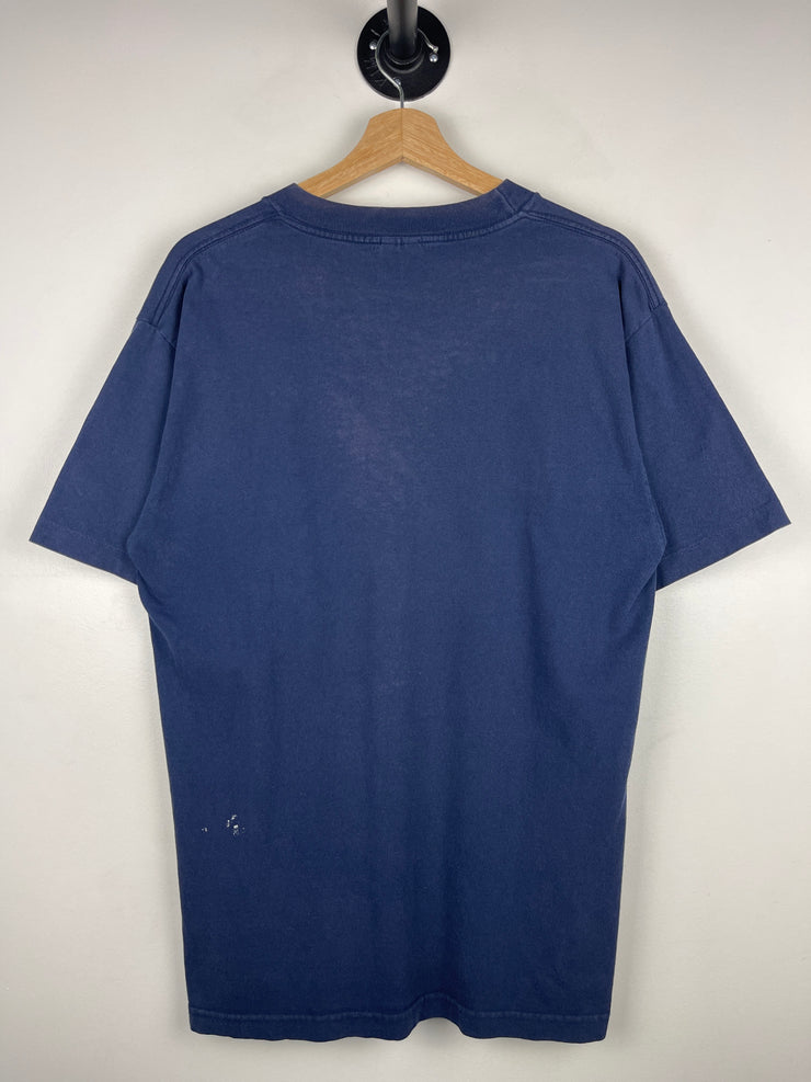 Vintage 90s Dodge Spellout Navy Tee