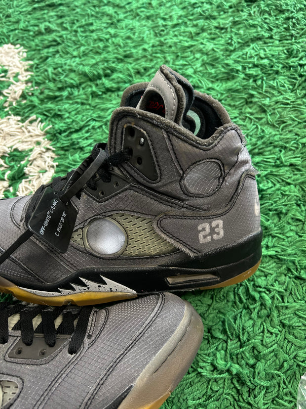 Jordan 5 x Off White Muslin