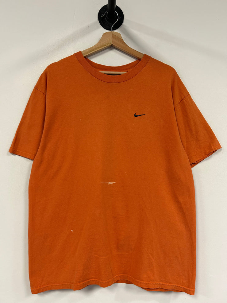 Vintage Nike Mini Swoosh Orange Tee