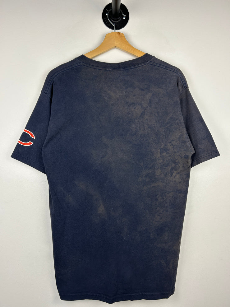 Vintage NFL Lee Sport Chicago Bears Faded Navy Tee
