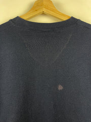 Vintage 90s Disney Mickey Mouse Daffy Duck Goofy Navy Crewneck