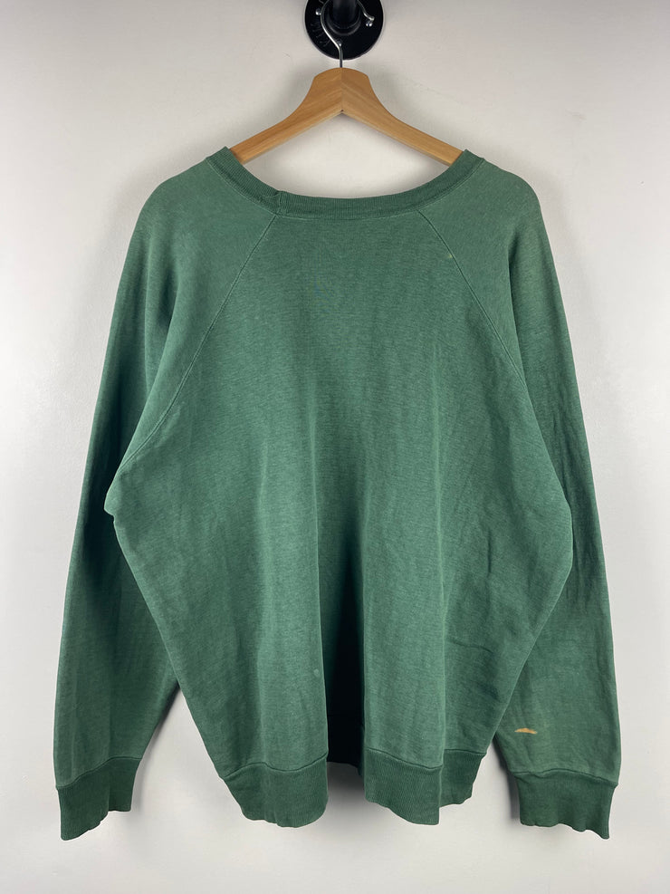 Vintage 80s Hofbrauhaus Munchen Green Crewneck