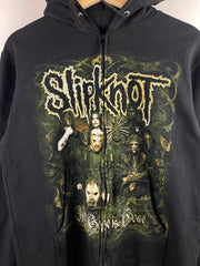 Vintage Slipknot All Hope Is Gone Black Zip Up Hoodie