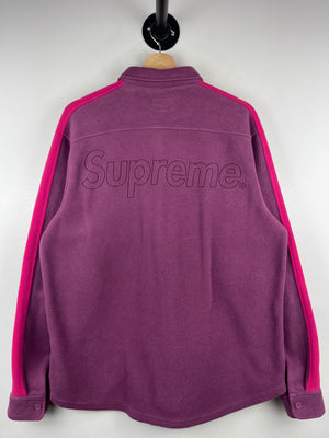 Supreme FW21 Polartec Light Plum Shirt