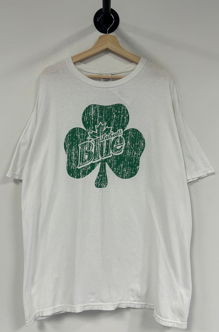 Vintage Labatt Blue St. Patricks Day White Tee