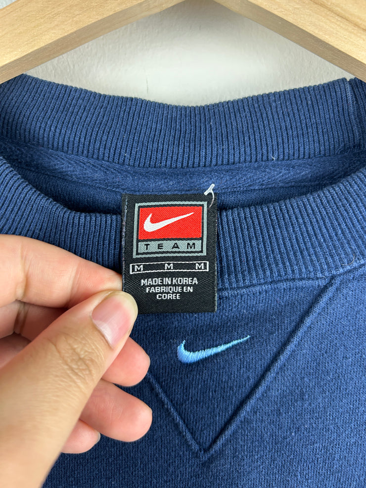 Vintage NFL Nike Tennessee Titans Embroidered Navy Crewneck
