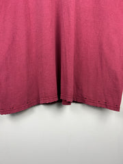 Vintage Nike Mini Swoosh Distressed Red Tee