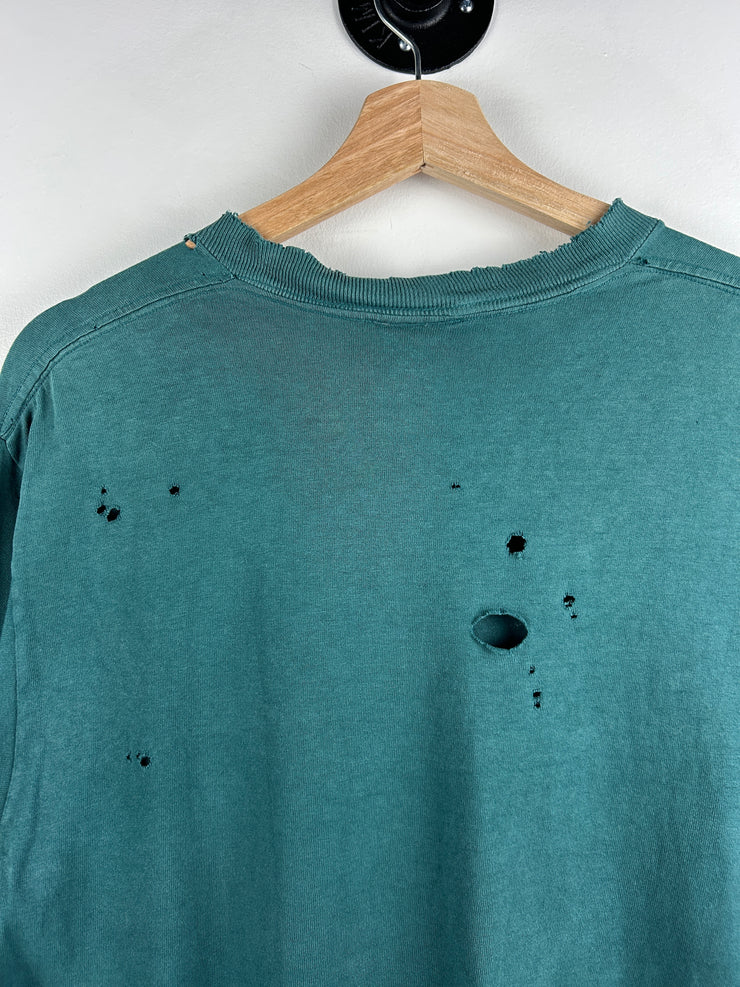 Vintage 90s NFL Pro Player Philadelphia Eagles Distressed Green Tee