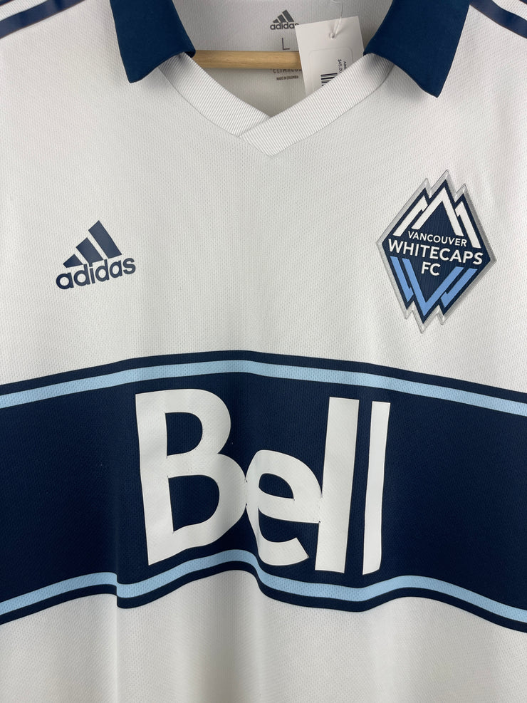 Adidas 2019 Vancouver Whtiecaps FC White Soccer Jersey