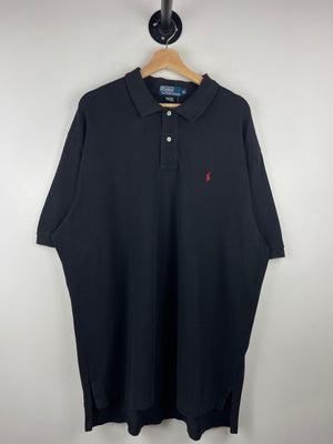 Vintage 90s Polo Ralph Lauren Black Polo Shirt