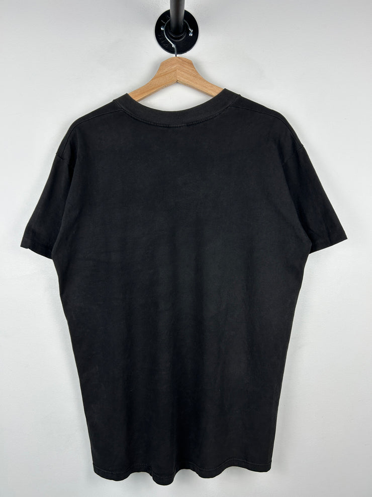 Vintage 90s Twin Peaks TV Show Promo Black Tee